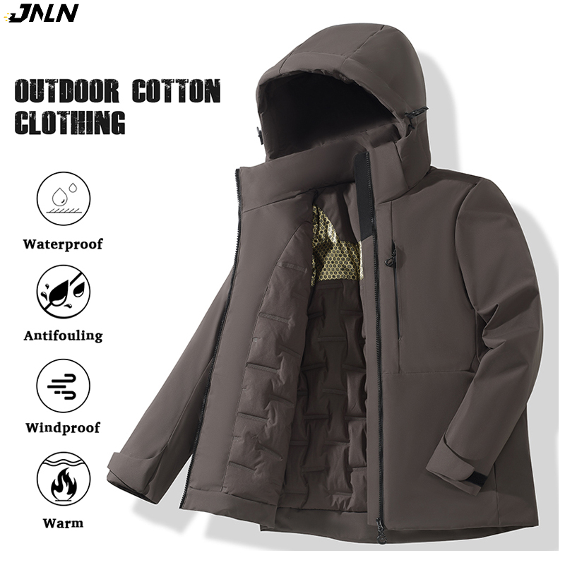 Winter Clothing Hiking - JNLN 남여 방수 양털 재킷 겨울