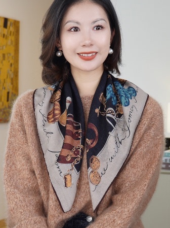 여성용 넥 스카프, 65cm, 고급스러운 겨울용 밴다나 - Winter Clothing Hong Kong 리뷰 및 가격