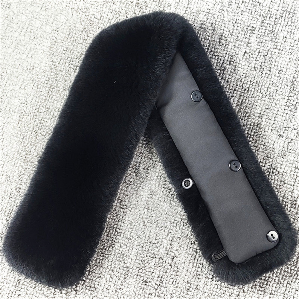 겨울 렉스 토끼 모피 칼라 패션 스카프 여성과 남성을위 - Winter Clothing Pk 리뷰 및 가격