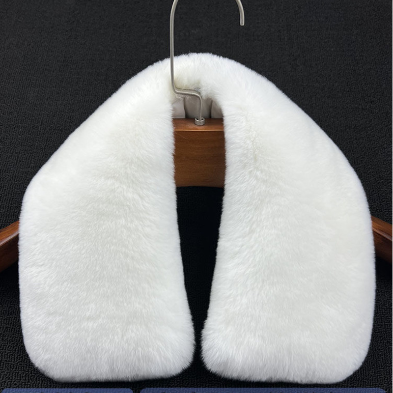 100% 렉스 토끼털 칼라 남성 재킷 코트 장식용 퍼리 - Winter Clothing Pk 리뷰 및 가격