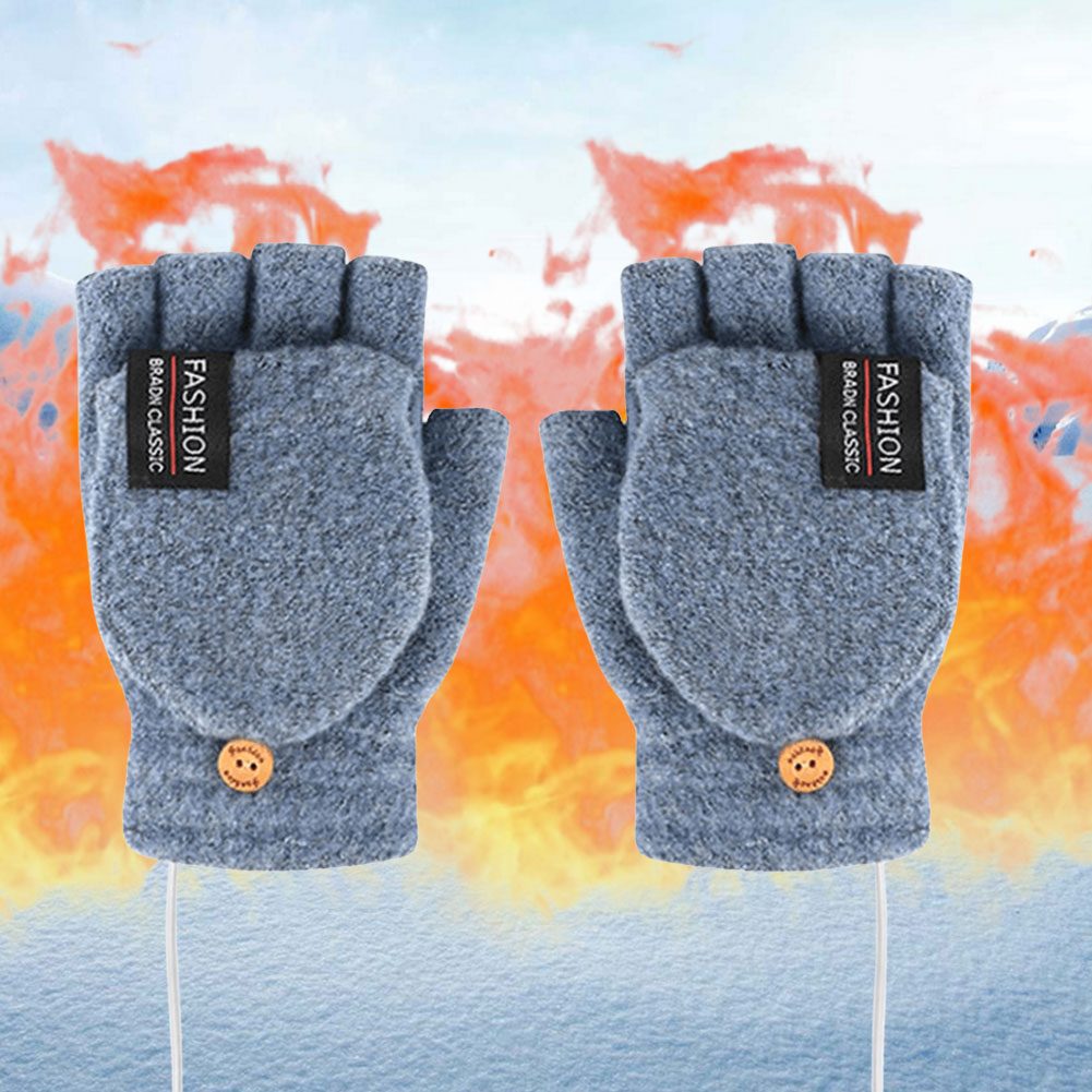 양면 발열 장갑, 세탁 가능, 충전식, 손가락이 없는  - Heated Gloves Electric 리뷰 및 가격